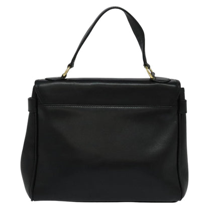 Burberry Black Leather Handbag ( )