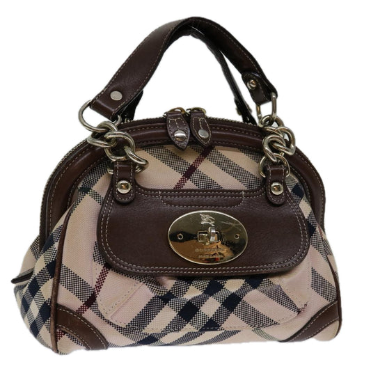 Burberry Blue Label Beige Canvas Handbag ( )