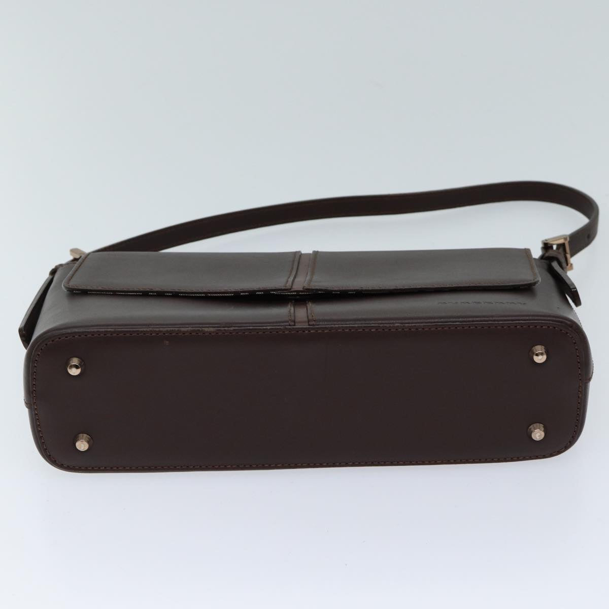 Burberry Brand Leather Brown Shoulder Bag Style 2