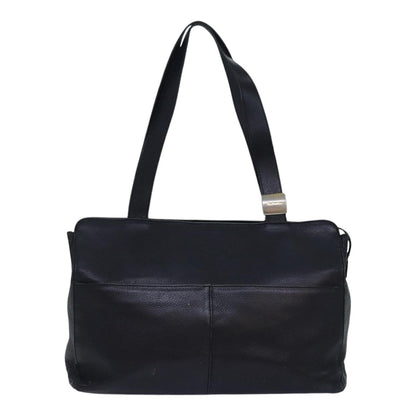 Burberry Brand Leather Black Shoulder Bag Style 6