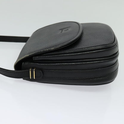 Burberry Black Leather Shoulder Bag ( )
