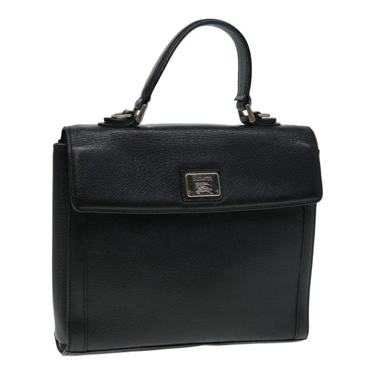 Burberry - Black Leather Handbag ( )
