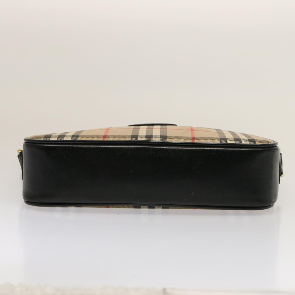 Burberry Nova Brand Canvas White Shoulder Bag Style 66