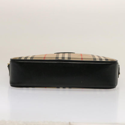 Burberry Nova Brand Canvas White Shoulder Bag Style 66