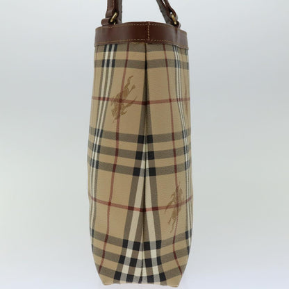 Burberry Nova Brand Canvas White Tote Bag Style 15