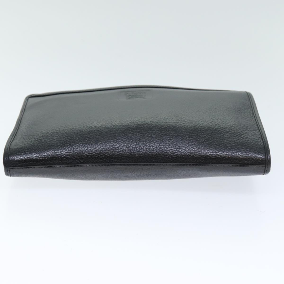 Burberry Brand Leather Black Clutch Bag Style 2