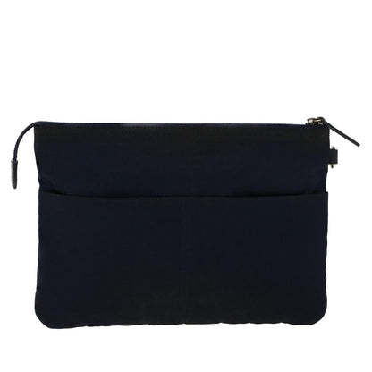 Burberry Label Brand Black Clutch Bag