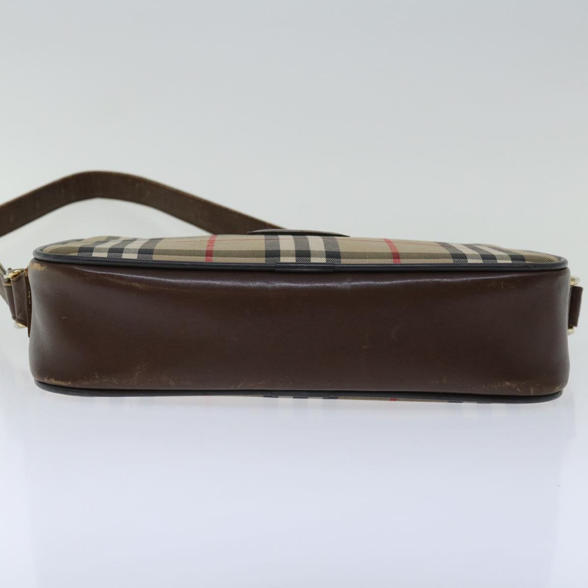 Burberry Nova Brand Canvas White Shoulder Bag Style 21