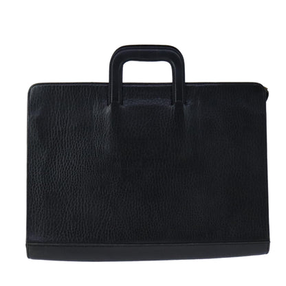 Burberry Black Leather Briefcase Bag ( )