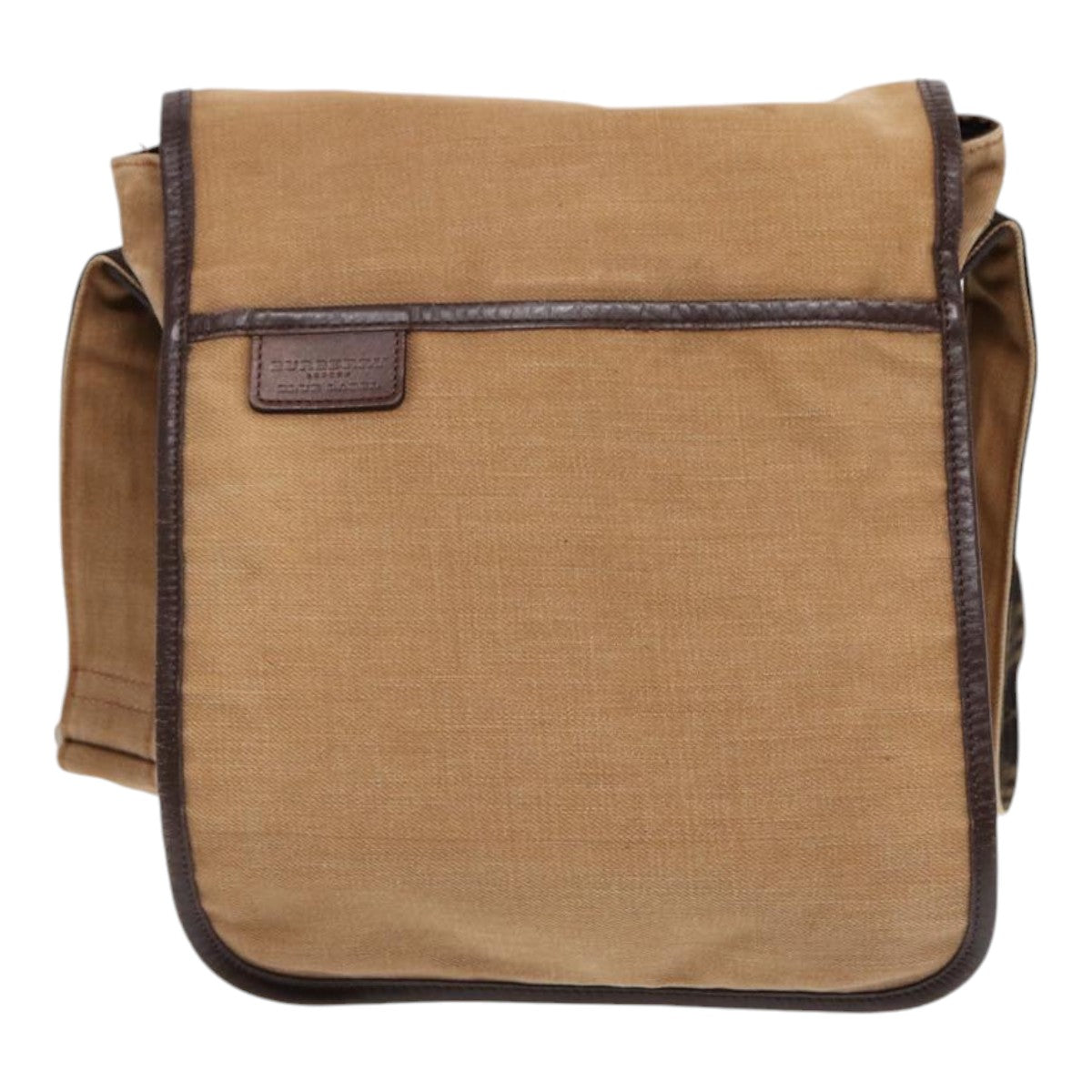 Burberry Brand Canvas White Shoulder Bag Style 10