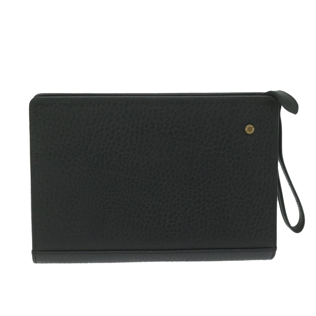 Burberry Brand Leather Black Clutch Bag Style 8