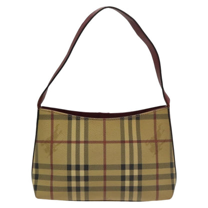 Burberry Nova Check Beige Canvas Shoulder Bag ( )