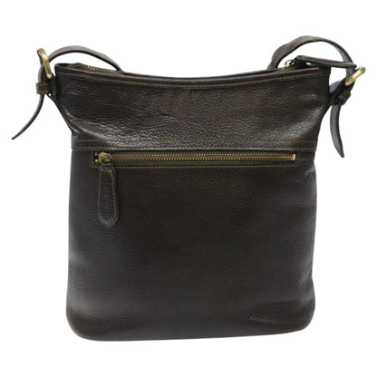 Burberry Brown Leather Shoulder Bag ( )