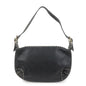 FENDI Selleria Logo Leather Shoulder Bag Hand Bag Black Rovelle Bags