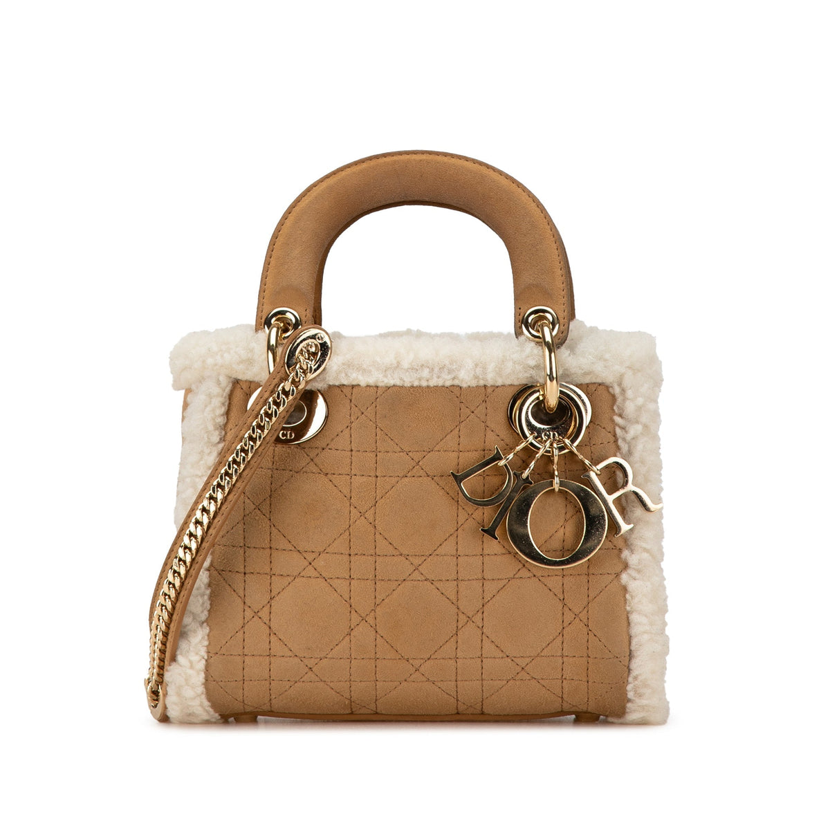 Dior Lady Dior Quilted Leather Shoulder Bag Rovelle Bags