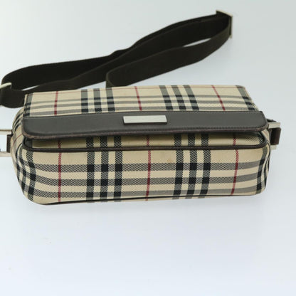 Burberry Nova Brand Check White Shoulder Bag Style 4
