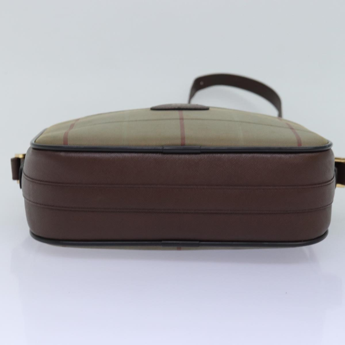 Burberry Brand Canvas White Shoulder Bag Style 21