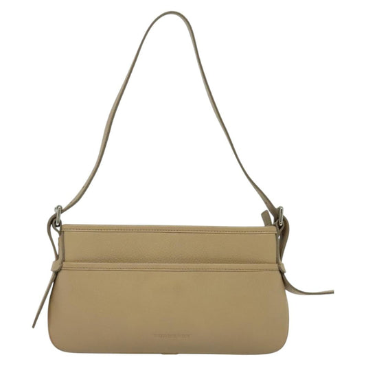 Burberry - Beige Leather Shoulder Bag ( )