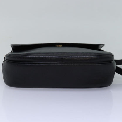 Burberry Nova Brand Leather Black Shoulder Bag Style 7