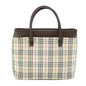 Burberry Nova Brand Canvas White Tote Bag Style 18