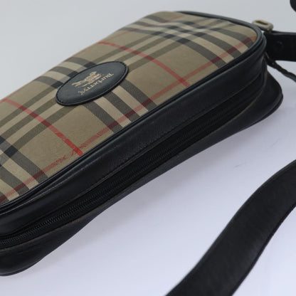 Burberry Nova Brand Canvas White Shoulder Bag Style 49