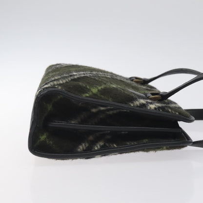 Burberry Khaki Wool Handbag ( )