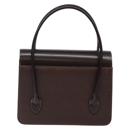 Burberry Nova Check Brown Leather Handbag ( )