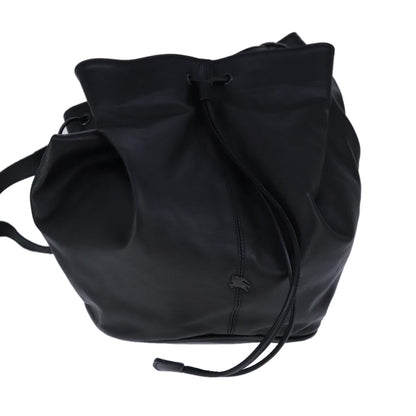 Burberry Black Leather Shoulder Bag ( )