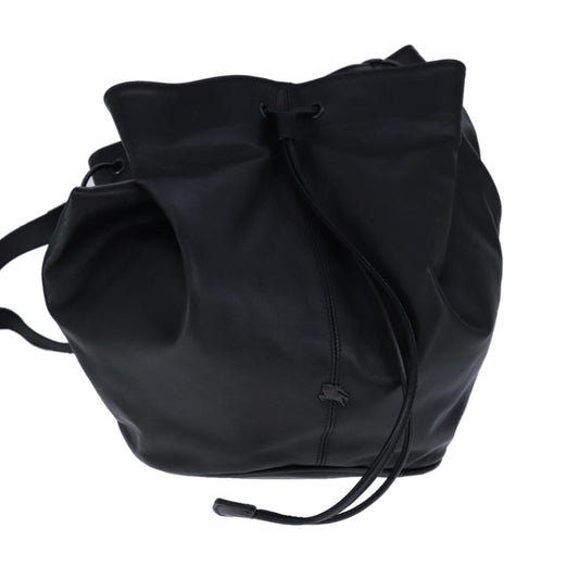 Burberry Black Leather Shoulder Bag ( )