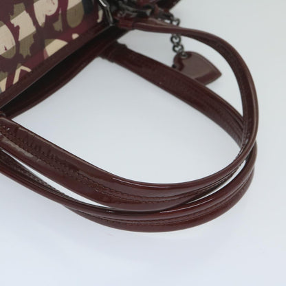 Burberry Nova Brand Canvas Red Tote Bag