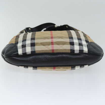 Burberry Nova Brand Canvas White Shoulder Bag Style 63