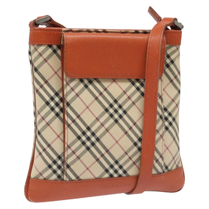 Burberry Nova Check Beige Canvas Shoulder Bag ( )