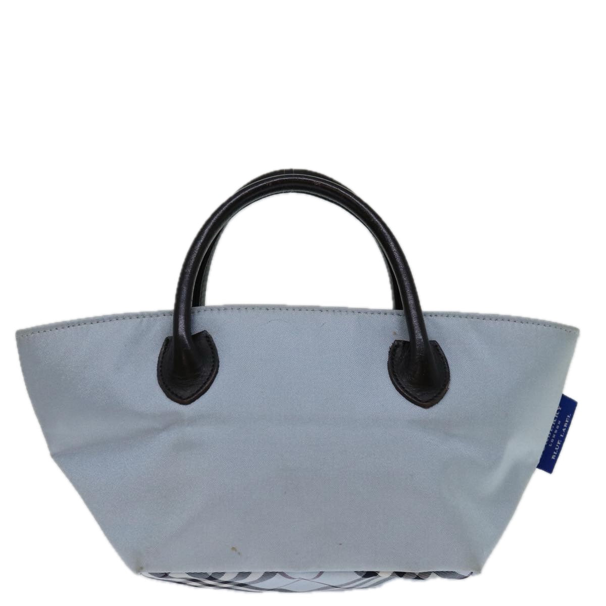 Burberry Label Brand Blue Handbag Style 5