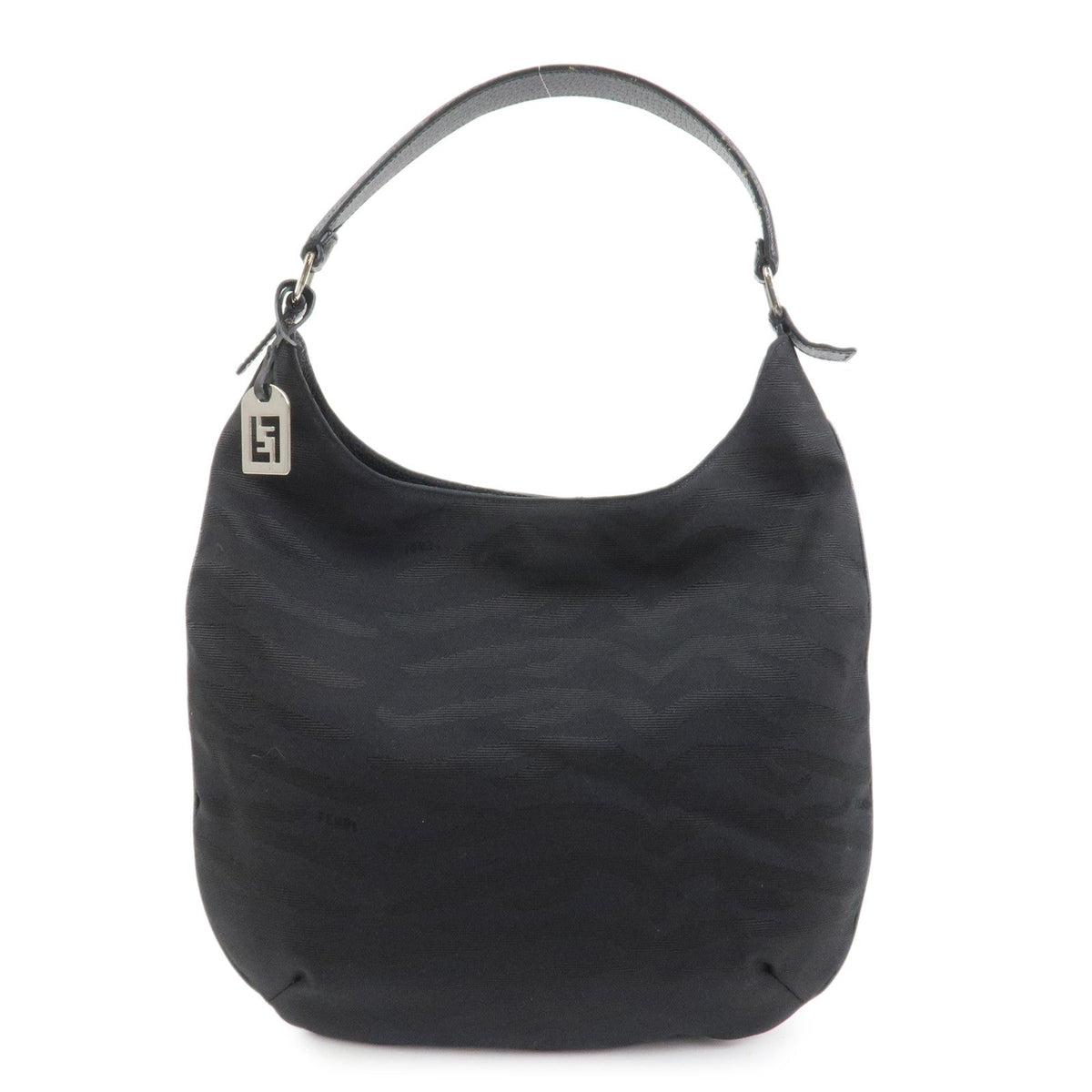 FENDI Canvas Leather Tiger Pattern Shoulder Bag Hand Bag 8BR279 Rovelle Bags