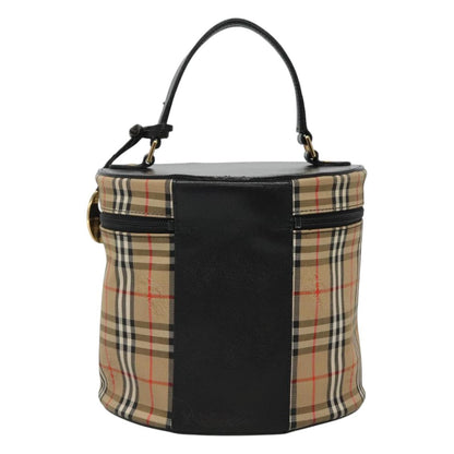 Burberry Haymarket Beige Canvas Clutch Bag ( )
