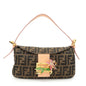FENDI Zucca Canvas Leather Shoulder Bag Brown Pink Beige 26725 Rovelle Bags
