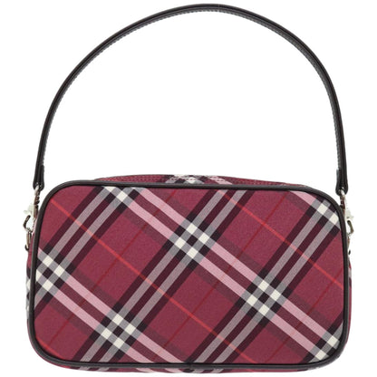 Burberry Brand Canvas Red Clutch Bag