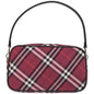 Burberry Brand Canvas Red Clutch Bag