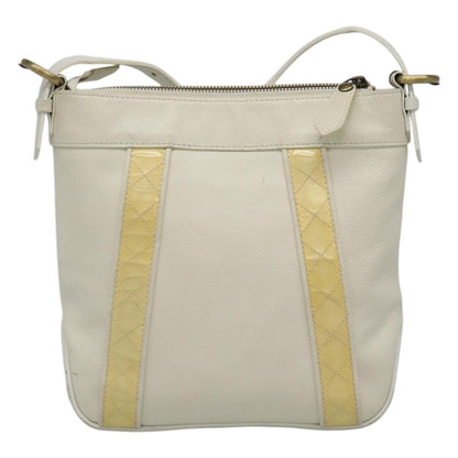 Burberry - Beige Leather Shoulder Bag ( )
