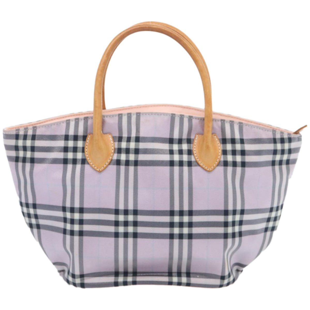 Burberry Label Brand Blue Handbag Style 7