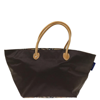 Burberry Nova Brand Check Brown Tote Bag Style 4