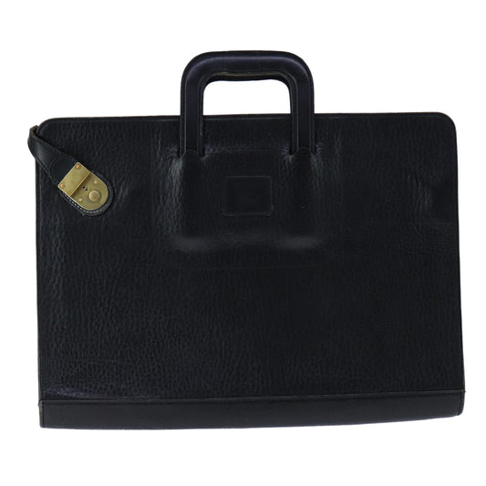 Burberry Black Leather Briefcase Bag ( )