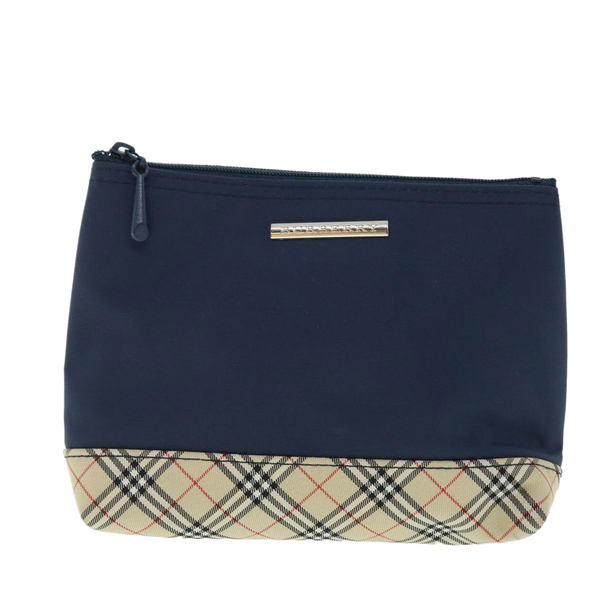 Burberry Brand Blue Clutch Bag