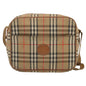 Burberry Nova Brand Canvas White Shoulder Bag Style 10