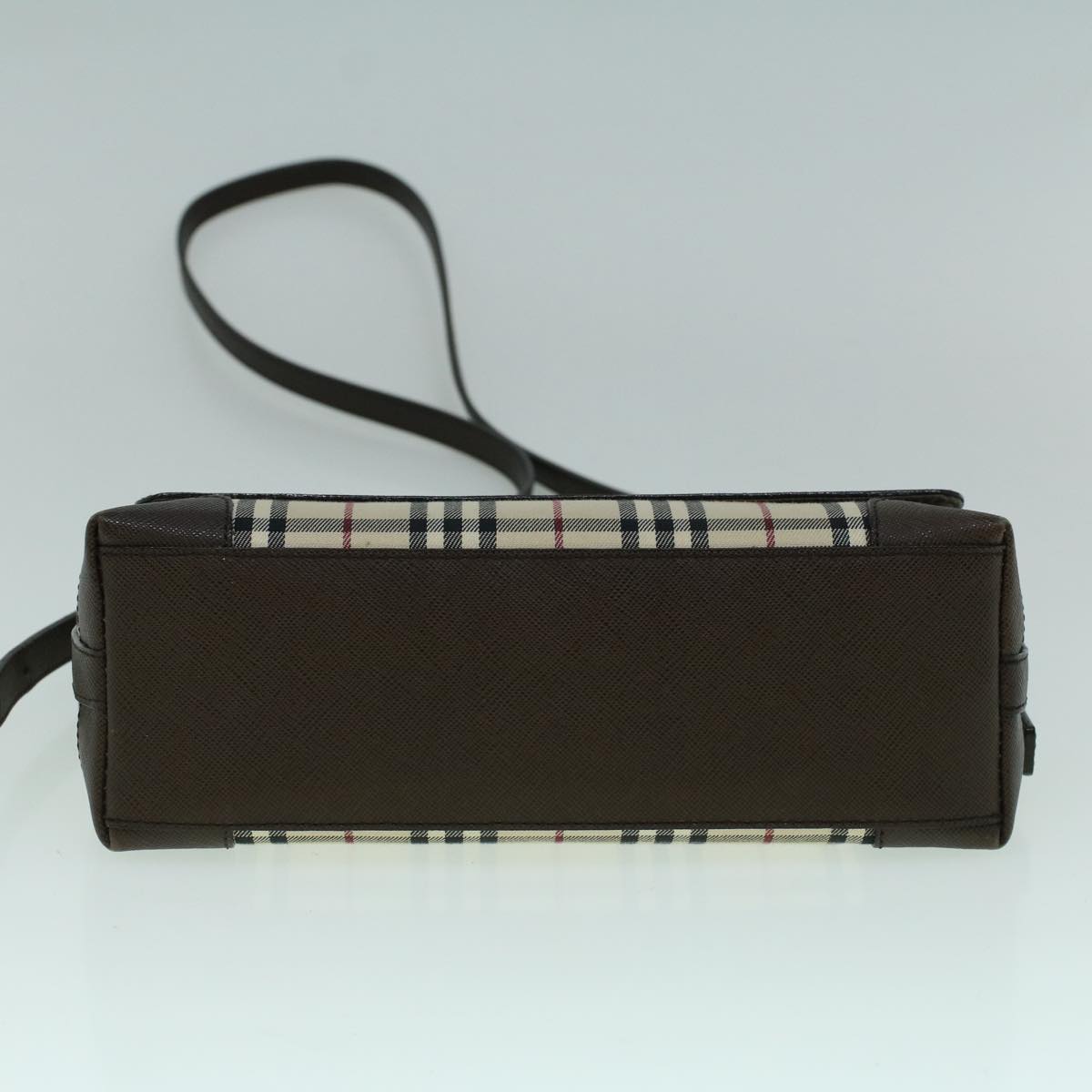 Burberry Brand Canvas White Shoulder Bag Style 3