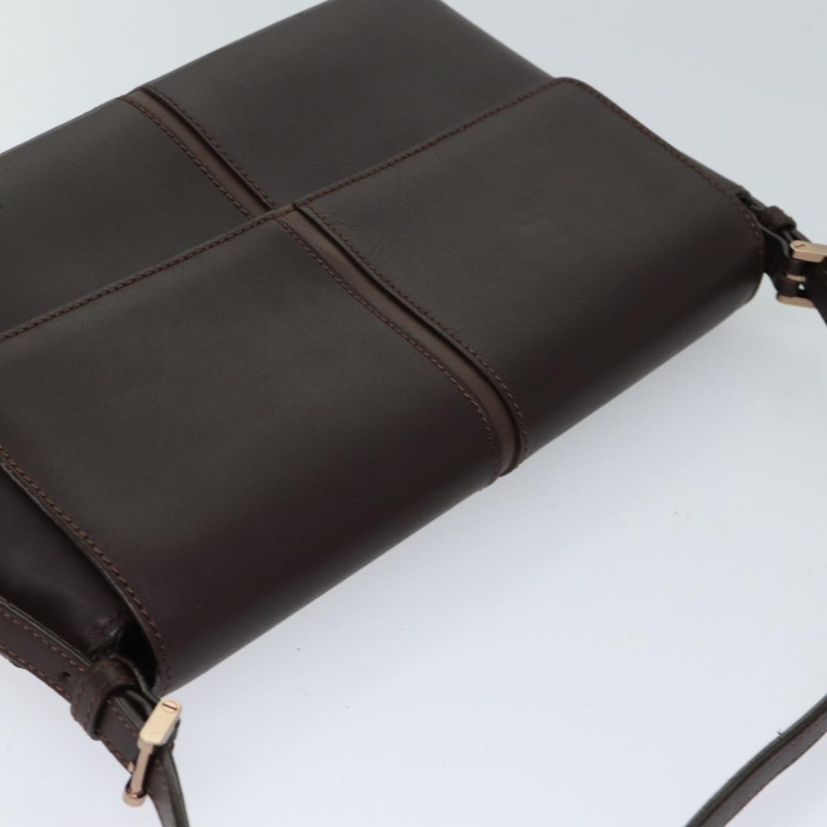 Burberry Brand Leather Brown Shoulder Bag Style 2