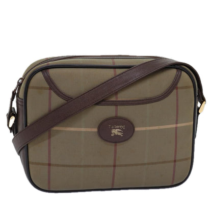 Burberry Brand Canvas White Shoulder Bag Style 21