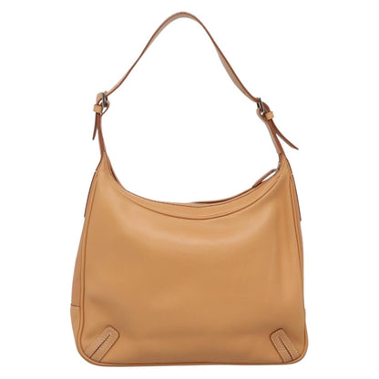 Burberry Nova Check Beige Leather Shoulder Bag ( )