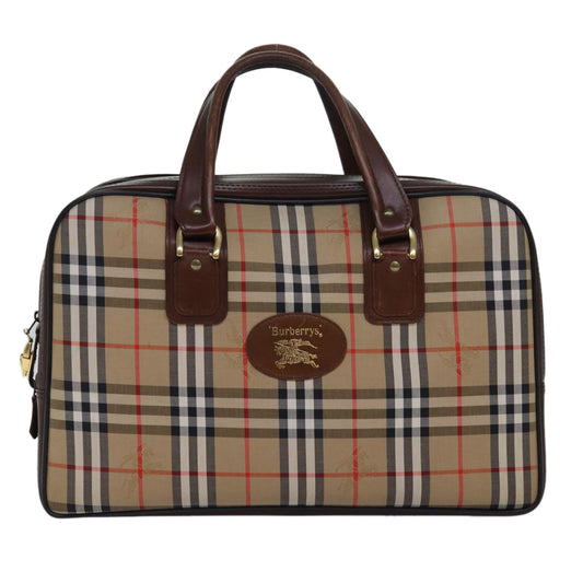Burberry Beige Canvas Travel Bag ( )