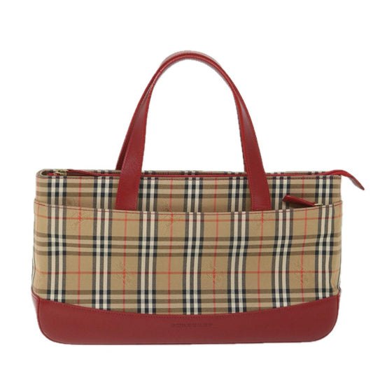 Burberry - Beige Canvas Handbag ( )